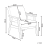 Beliani Armchair ASNES Fabric Grey 5