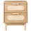 Beliani 2 Drawer Bedside Table COSTELLO Light Brown 5
