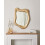 Beliani Wall Mirror SANTEC 59 cm 77 cm Gold 2