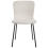 Beliani Set of 4 Dining Chairs CALDWELL Fabric Light Beige 5