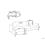 Beliani Corner Sofa 4 Seater OSLO Boucle White Right Hand 4