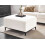 Beliani Ottoman OSLO Boucle White 2