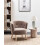 Beliani Armchair ODENZEN Boucle Brown 2