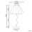 Beliani Table Lamp MASUMU Pink 3