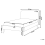 Beliani Bed Boucle FLAYAT 120 x 200 cm (EU Small Double) Light Beige 3
