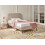 Beliani Bed Boucle FLAYAT 120 x 200 cm (EU Small Double) Light Beige 2
