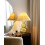 Beliani Table Lamp SENGWA Glass Green 2