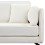 Beliani Corner Sofa 3 Seater ALTAN Boucle Off-White Right Hand 4