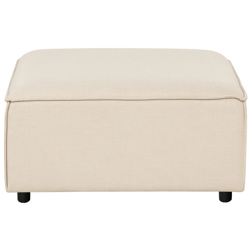 Beliani Ottoman ARDAL Fabric Beige 1