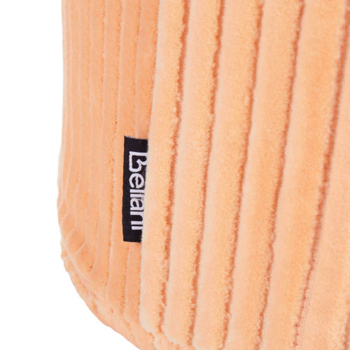 Beliani Pouffe ZIKRIA Velvet Peach Pink 2