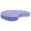 Beliani Pouffe NILI Velvet Light Violet 6