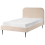 Beliani Bed Boucle FLAYAT 120 x 200 cm (EU Small Double) Light Beige 6
