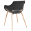 Beliani Set of 4 Dining Chairs MILLERS Black 6
