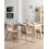 Beliani Set of 4 Dining Chairs MONTELLO Beige 2