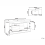 Beliani Vanity Unit with Basin 120 x 50 cm Light Brown UMAYO 3