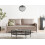 Beliani Sofa Bed 3 Seater HEMING Fabric Light Brown 2