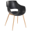 Beliani Set of 4 Dining Chairs MILLERS Black 2