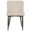 Beliani Set of 2 Dining Chairs EVERLY Fabric Light Beige 5