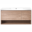 Beliani Vanity Unit with Basin 120 x 50 cm Light Brown UMAYO 5