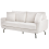 Beliani Sofa 3 Seater VESALA Fabric Off-White 4