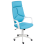 Beliani Office Chair DELIGHT Blue 5