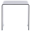 Beliani Set of 2 Side Tables KENDALL Tempered Glass Black 6