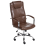 Beliani Executive Chair WINNER Faux Leather Brown 4