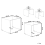 Beliani Set of 2 Side Tables KENDALL Tempered Glass Black 3
