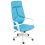 Beliani Office Chair DELIGHT Blue 4