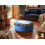 Beliani Pouffe GOTHA Velvet Blue 2