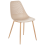 Beliani Set of 4 Dining Chairs HAZELTON Beige 6