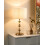 Beliani Table Lamp LOKY Metal Brass/Beige 2