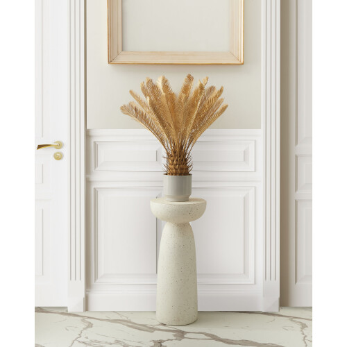 Beliani Artificial Plant ARECA PALM TREE 70 cm Gold 1