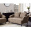 Beliani Sofa 2 Seater HOBRO Fabric Light Brown 3