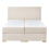 Beliani Divan Bed with Storage MAJOR Fabric Light Beige 140 x 200 cm (EU Double) 7