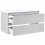 Beliani Wall Mounted Vanity Unit with Basin BAHIA Grey 4