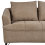 Beliani Sofa 2 Seater HOBRO Fabric Light Brown 2