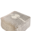 Beliani Pouffe LUTZ Cotton Grey 5