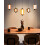 Beliani LED Pendant Lamp SULLANE LED Glass Multicolour 2