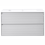 Beliani Wall Mounted Vanity Unit with Basin BAHIA Grey 5