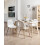 Beliani Set of 4 Dining Chairs HAZELTON White 2