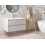 Beliani Wall Mounted Vanity Unit with Basin BAHIA Grey 2