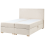 Beliani Divan Bed with Storage MAJOR Fabric Light Beige 140 x 200 cm (EU Double) 6