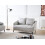 Beliani Sofa 2 Seater HOBRO Fabric Light Grey 2