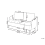 Beliani Sofa 2 Seater HOBRO Fabric Light Grey 3