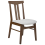 Beliani Set of 2 Dining Chairs AVALON Wood Light Grey 4