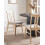 Beliani Set of 2 Dining Chairs AVALON Wood Light Beige 5
