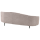 Beliani Sofa 2 Seater SAVAR Fabric Brown 5