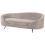 Beliani Sofa 2 Seater SAVAR Fabric Brown 4
