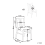 Beliani Set of 2 Dining Chairs AVALON Wood Light Grey 3